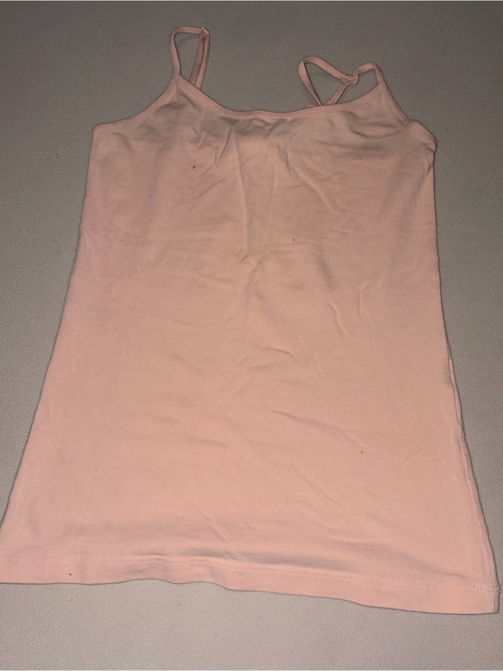 Women's Pink Spaghetti Strap Tank Top